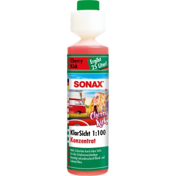 Sonax Klarsicht 1:100 Konzentrat Cherry Kick - 250ml